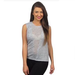 Sleeveless Top With Cut Out Back
